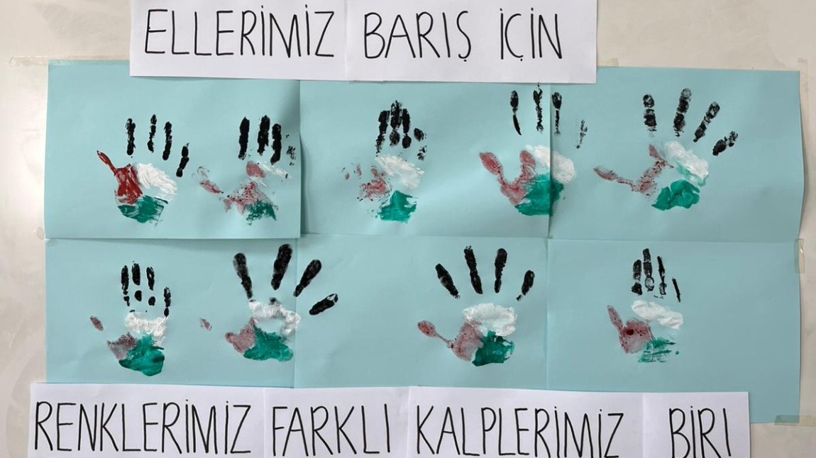 ELLERİMİZ BARIŞ İÇİN!